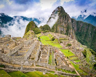 Photo, Peru, Machu Picchu, 8"x12", Ready for Framing