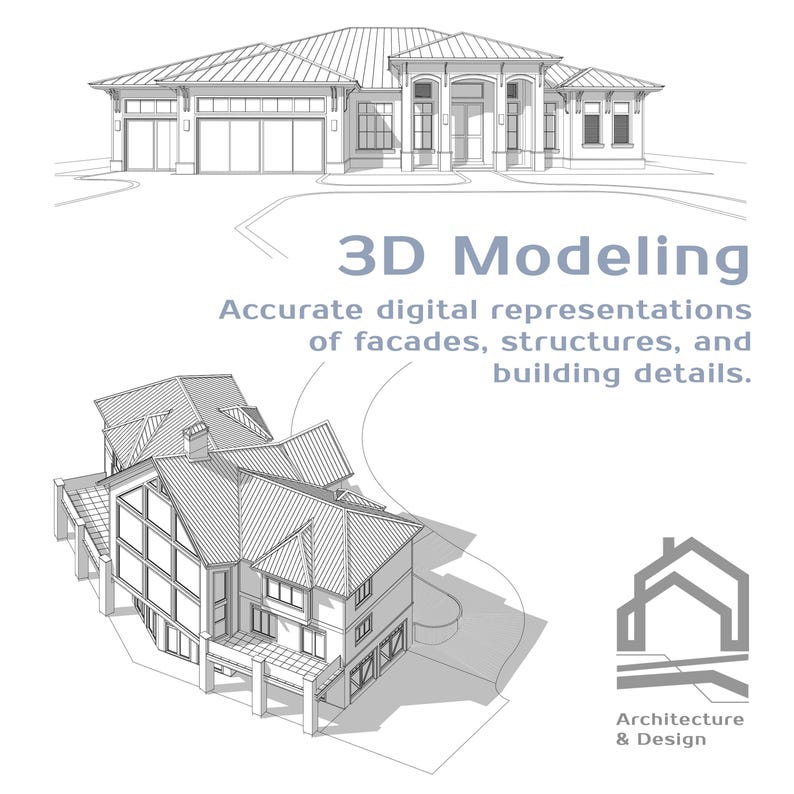 Custom Home Exterior Render | House Renovation Visualization | Before ...