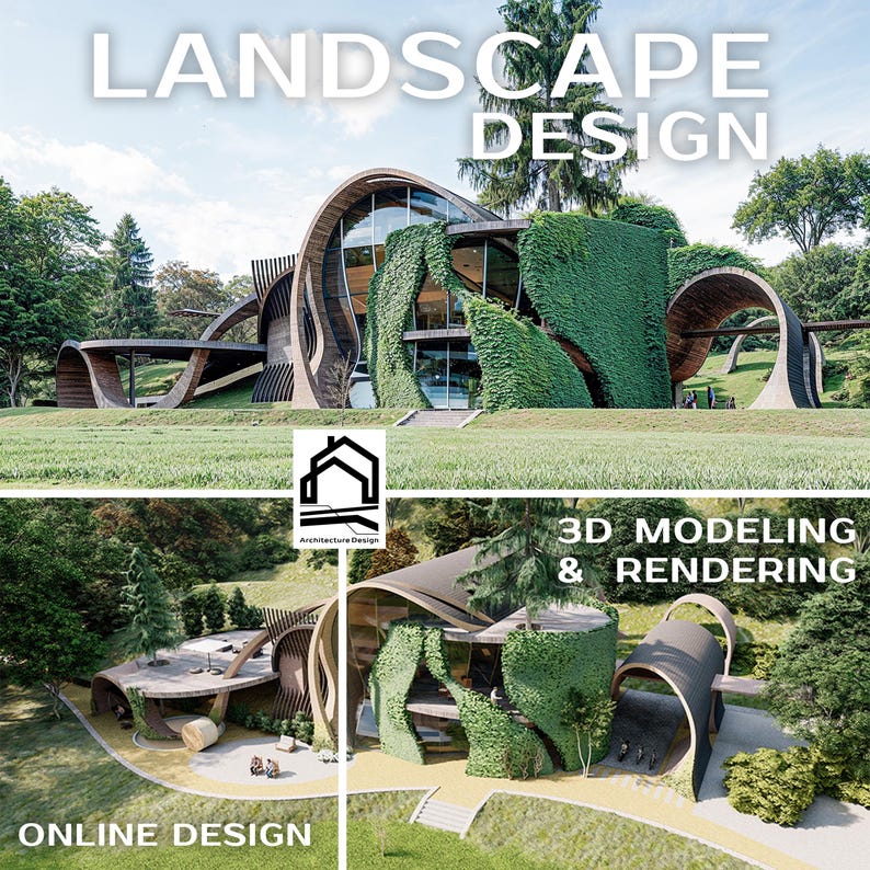Garden Design Service, 3D Landscape Rendering, Custom Outdoor Planning ...