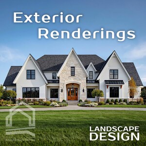 3D Architectural Rendering: Custom Home Design & Exterior Visualization