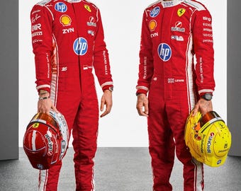 2026 Ferrari Formula1 Suit CIK/FIA 2 Go Kart Racing Suit