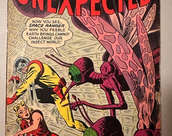 TALES of the UNEXPECTED no. 79 DC Comics 1963 outer space scifi Aliens Wall Art