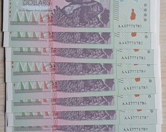 Zimbabwe - 100 quintillones de dólares 2008 (tipo verde) - FDS/UNC - Lea atentamente