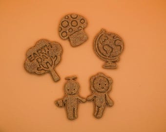 Earth Day Smiski - Dog Treats