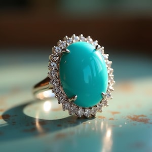 Vintage turquoise ring - Etsy 日本