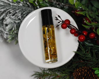 Solstice Shine Ritual Oil | Winter Anointing Spell |Witch Glow-Up Potion