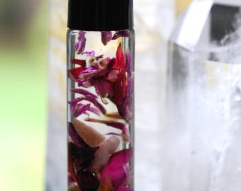 Ritual Anointing Oil for Love and Confidence | Rose and Vanilla Gift | Witchy Glamour Spell