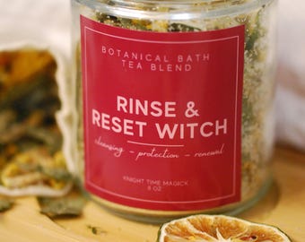Botanical Bath Tea | Rosemary Eucalyptus Cleansing Ritual Soak