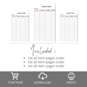 Expenses Tracker Google Sheets Template, Spending Tracker, Small Business Expense Log, Travel Expense Tracker Spreadsheet Template, Tax Prep