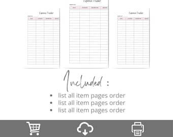 Spesen Tracker Google Sheets Vorlage, Ausgaben Tracker, Ausgaben-Tracker für kleine Unternehmen, Reisekosten-Tracker-Arbeitsblatt-Vorlage, Steuer-Vorbereitung