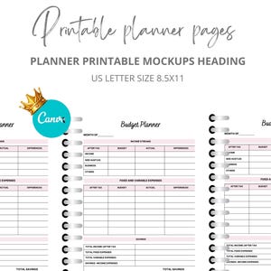 Printable Monthly Budget Planner Worksheet for Bullet Journal Monthly Budget Tracker Journal Page Printable Spending Tracker Monthly Budget