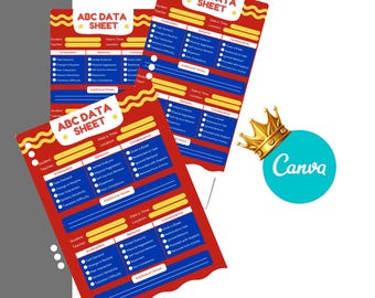 ABC-gedragsgegevensbladen, gedragsbeheer, gedragstracking, autismegegevens