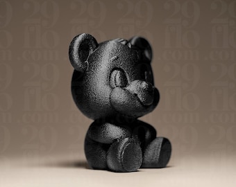 Cute little bear | Bear figurine | Cute bear | 3D-printed figurine | Decoration | Gift