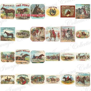 Digital Puppies Photo Vintage Images / Bundle Ephemera Animal Card / Commercial Use Printable Collage / Public Domain Stationary Card / C113 image 4