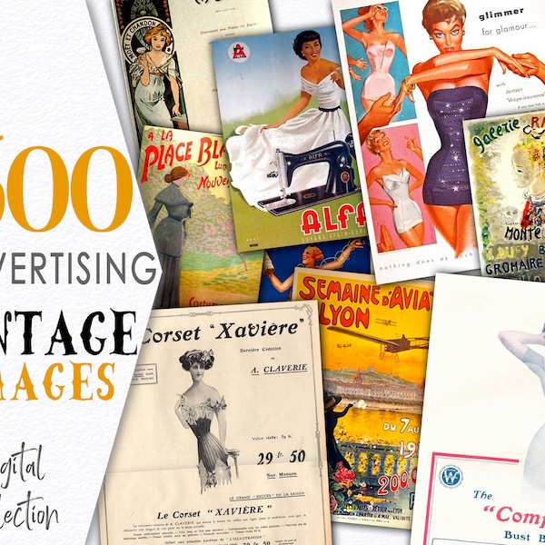 Vintage Ads Posters - Etsy