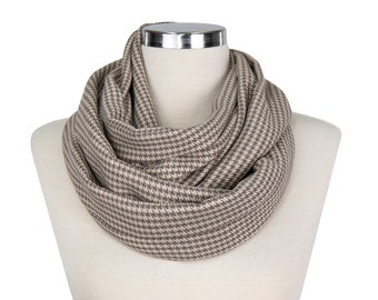 Unisex Infinity Schal, Halswärmer Schal, Herren Winter Schal, Damen Infinity Schal, Loop Schal