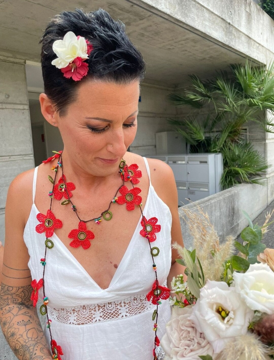 Ameri アメリ Art Flower Open Dress 花柄ワンピ Chokolat Com Ec