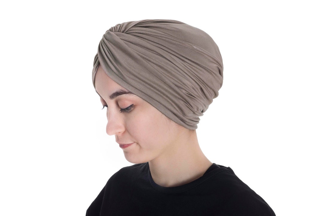 Top Knot Turban Hat Snood Turban Turban for Women Beige Etsy