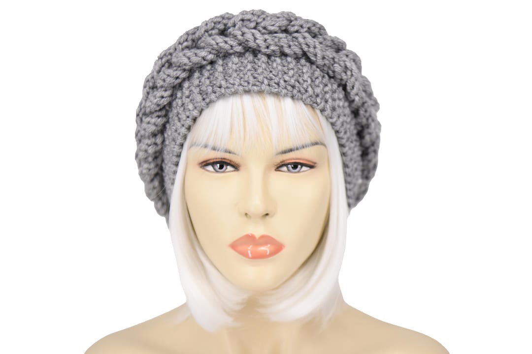 Braided Winter Headband, Ear Warmer Headband, Winter Headband, Women