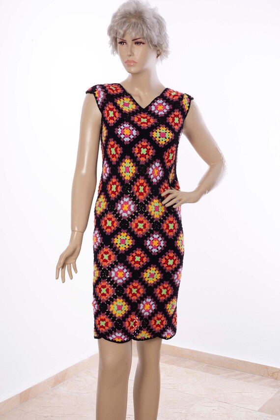 bohemian sweater dress