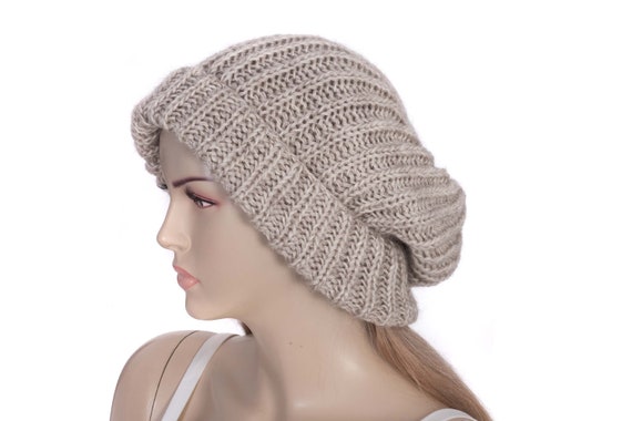 Woman Beanie Hat Oversize Beanie Hat 