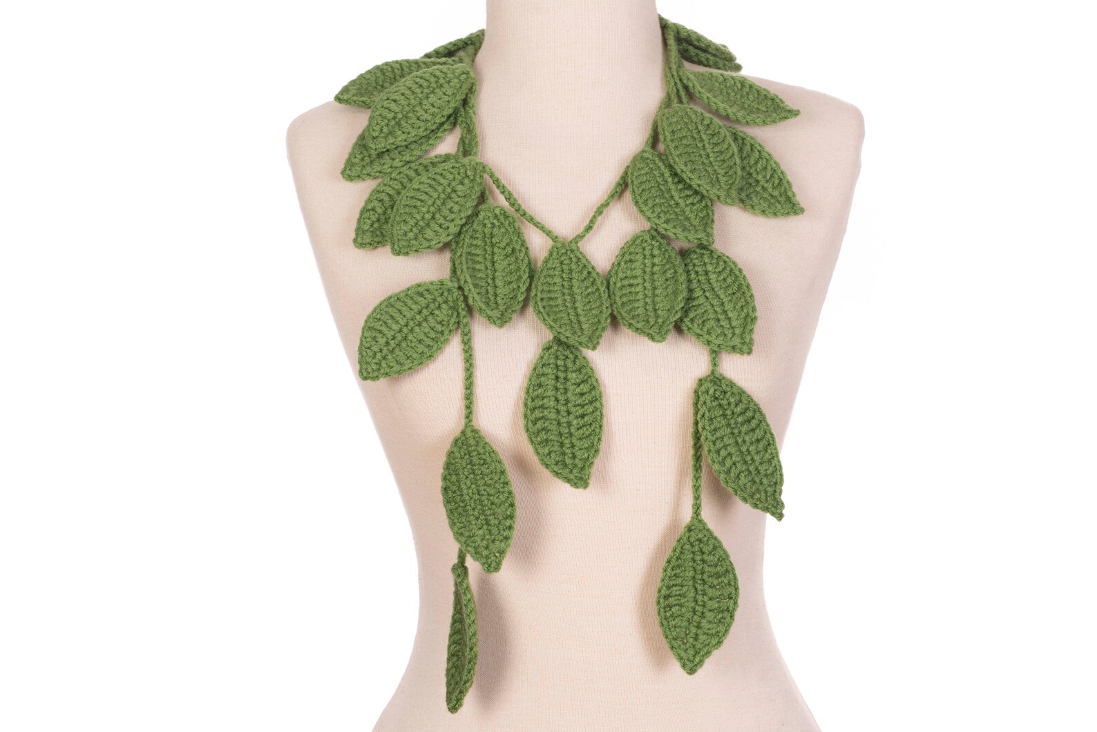 Crochet Jewelry Crochet Pendant Crochet Necklace With Etsy