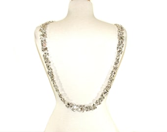 Crystal Bridal Applique Trim-12022