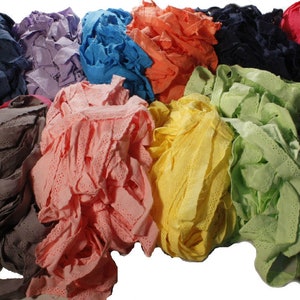4 Yards 1&quot; Width Cotton eyelet Lace