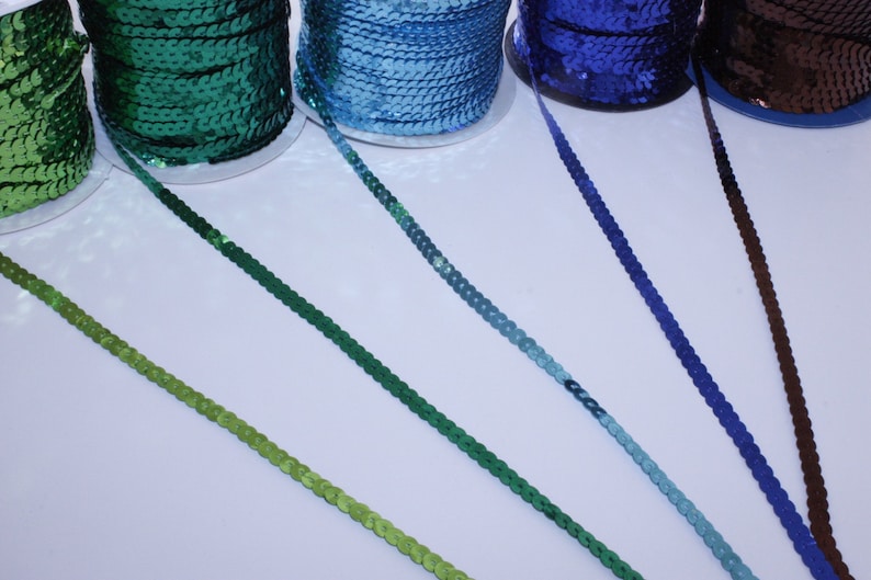 6mm Sequin String - Etsy