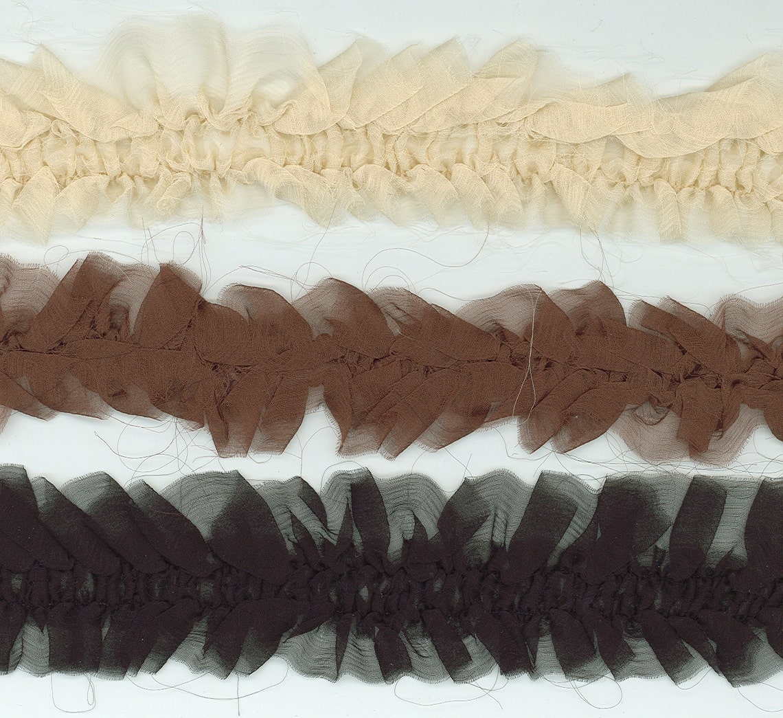 Silk Ruffle Trim - Etsy