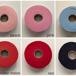 3cm Width Washed Cotton Bias Tape, Binding Tape