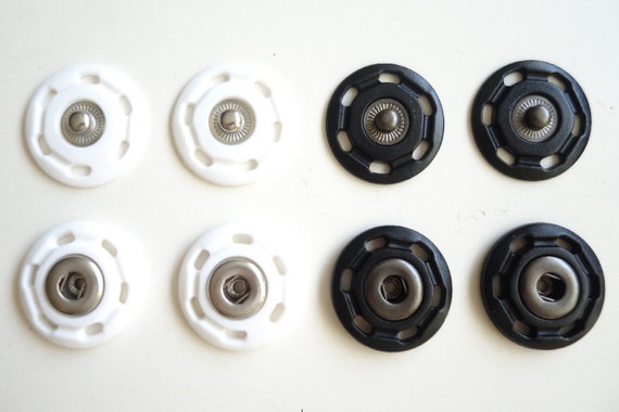 Large Size Hand Sew Plastic Metal Snaps