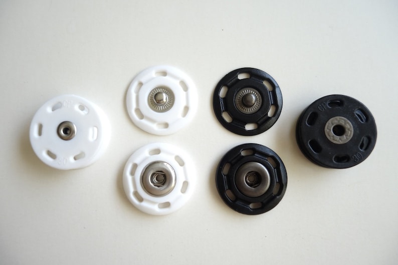 Large Size Hand Sew Plastic Metal Snaps Etsy