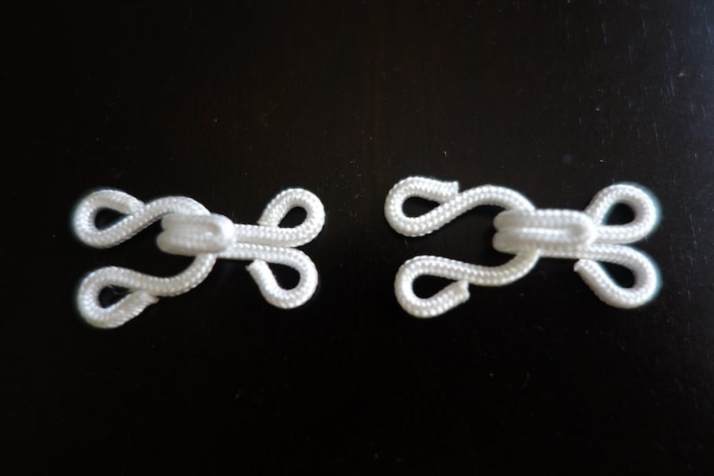 Large Size Thread Covered Hook and Eye Etsy