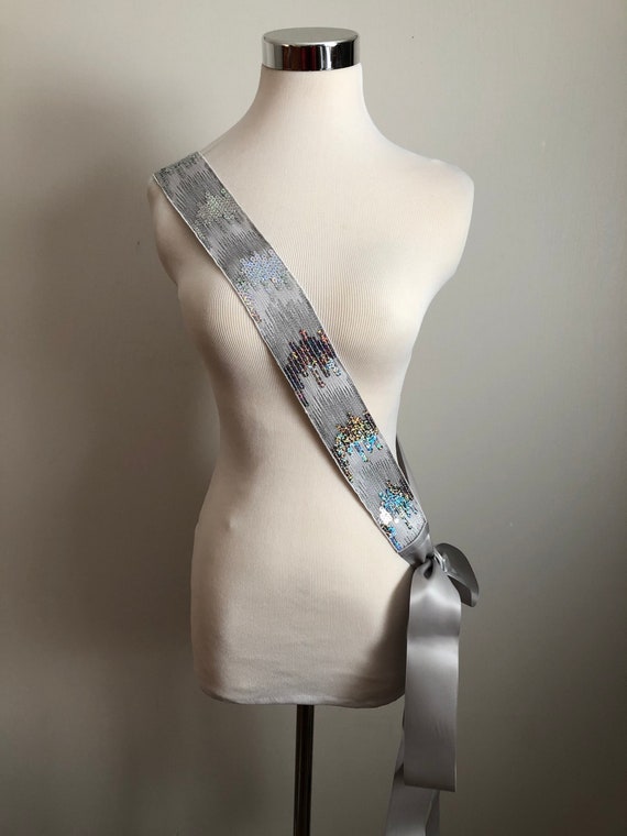Sequin belt shop sash