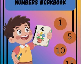 Kindergarten Math Workbook Bundle_Numbers, Addition, and Subtraction_Printable PDF Pack_3 in 1 Homeschool Math Worksheets