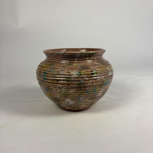 Signed Ceramics Kuma Pottery Bowl Ethel Brown Atlantic Beach NC Studio Art Pottery Vase