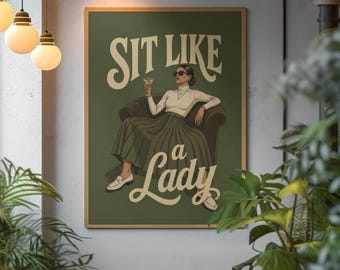Feminist Poster, Lesbian Wall Decoration, Cocktail Prints,  Trendy Wall Art-Lesbian Gift-Home Decor-StarDesignCreaties