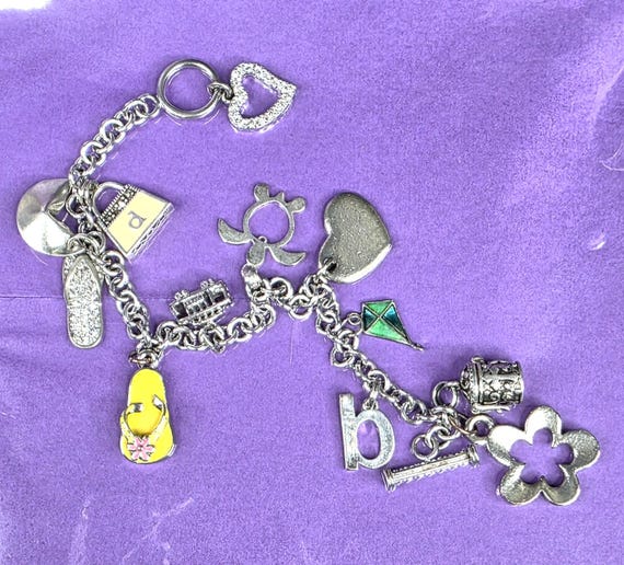 VTG Sterling Silver (925) Charm Bracelet