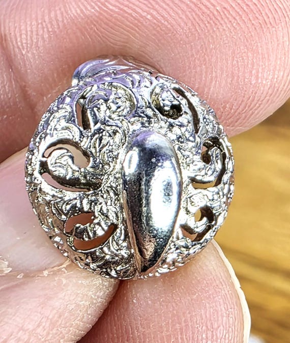 Sarah Coventry "Two Timer" Silver-Tone Earrings - image 6