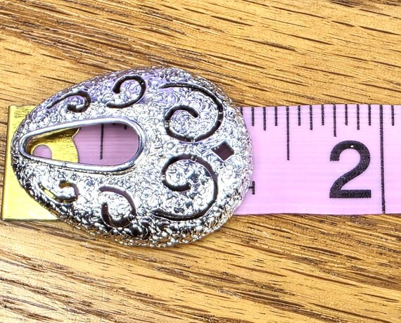 Sarah Coventry "Two Timer" Silver-Tone Earrings - image 8