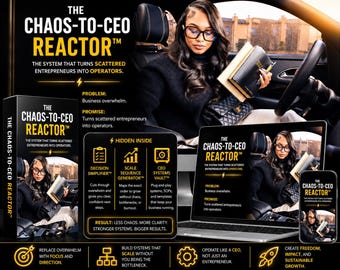 The Chaos-to-CEO Reactor™
