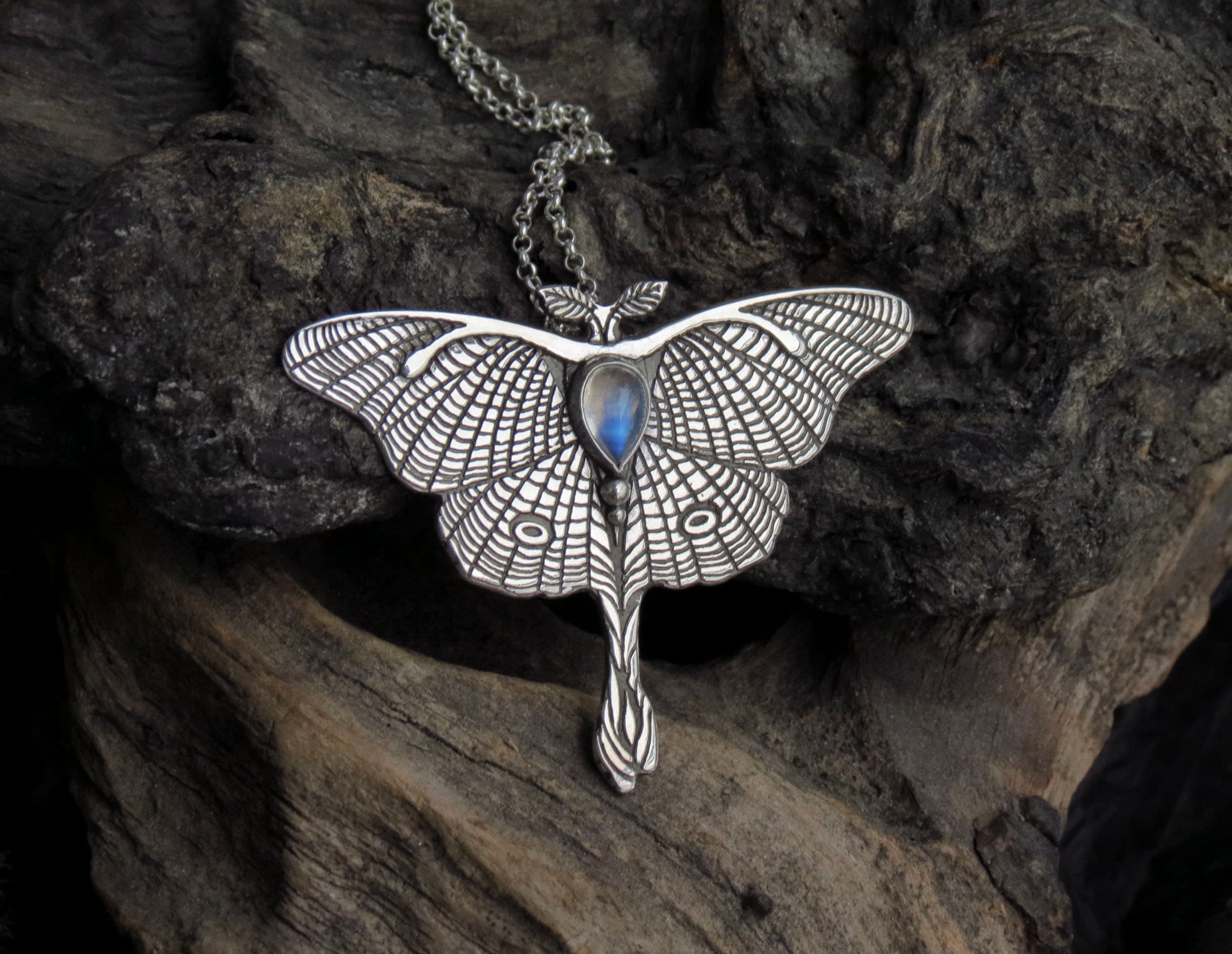 Luna moth best sale necklace