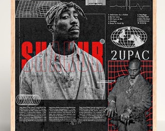 Tupac 2pac 1971-1996 'only God Can Judge Me' Original 2000 Poster