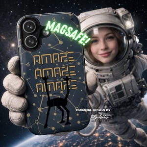 Project Hail Mary iPhone Cover, MagSafe Compatible Case, iPhone 14-17 Models