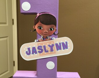 Room Decor Doc Mcstuffins Room Decor Wall Banner Custom Name Toys