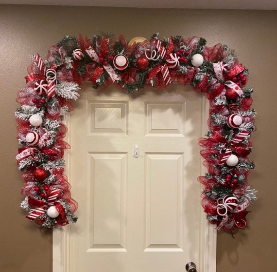 Candy sale cane garland