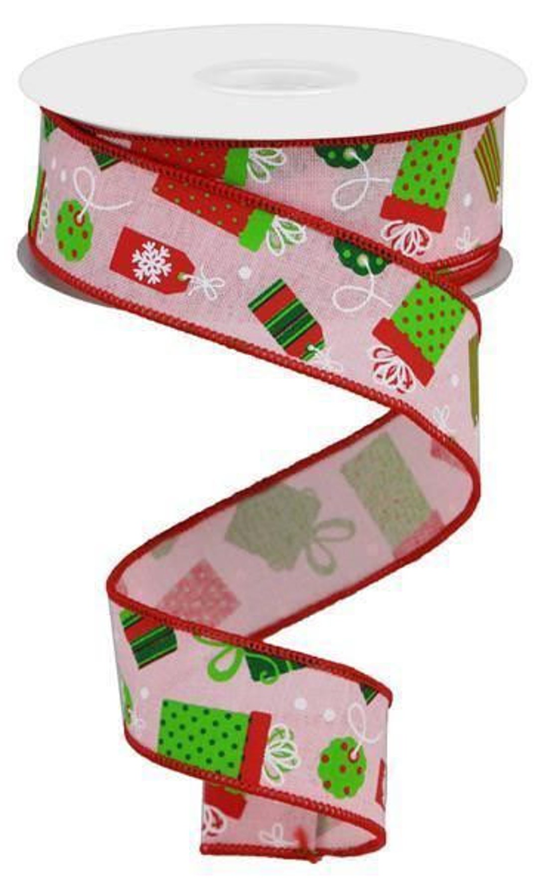 Christmas Ribbon Christmas Presents Ribbon Present Ribbon Etsy