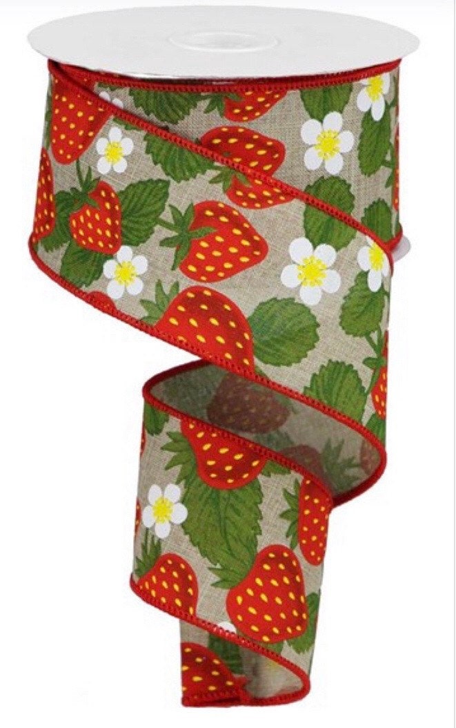 Strawberry Ribbon from American Ribbon Manufacturers