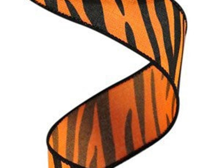Tiger Stripe Ribbon Zebra Stripe Ribbon Animal Ribbon Black - Etsy